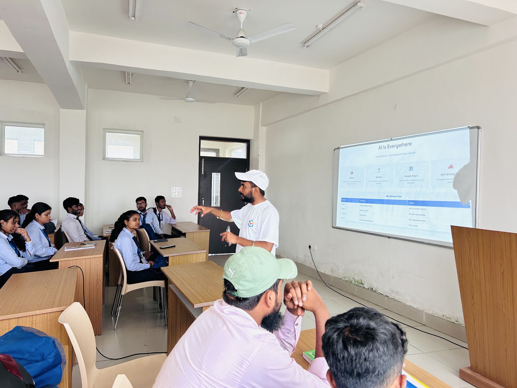 AI Session for Students - Events achievement by Akash Kumar Singh