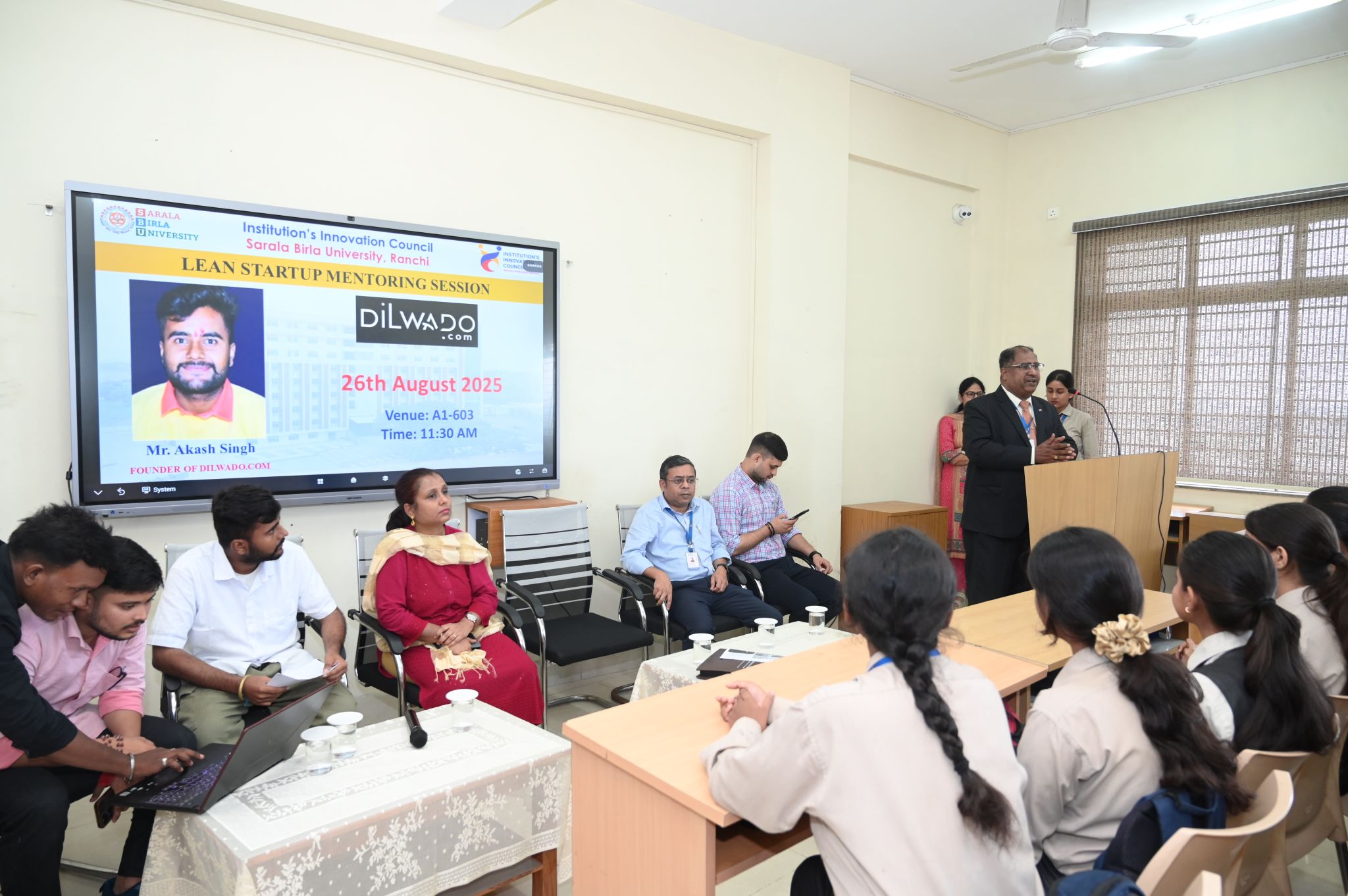 IIC Motivational Talk - Events achievement by Akash Kumar Singh