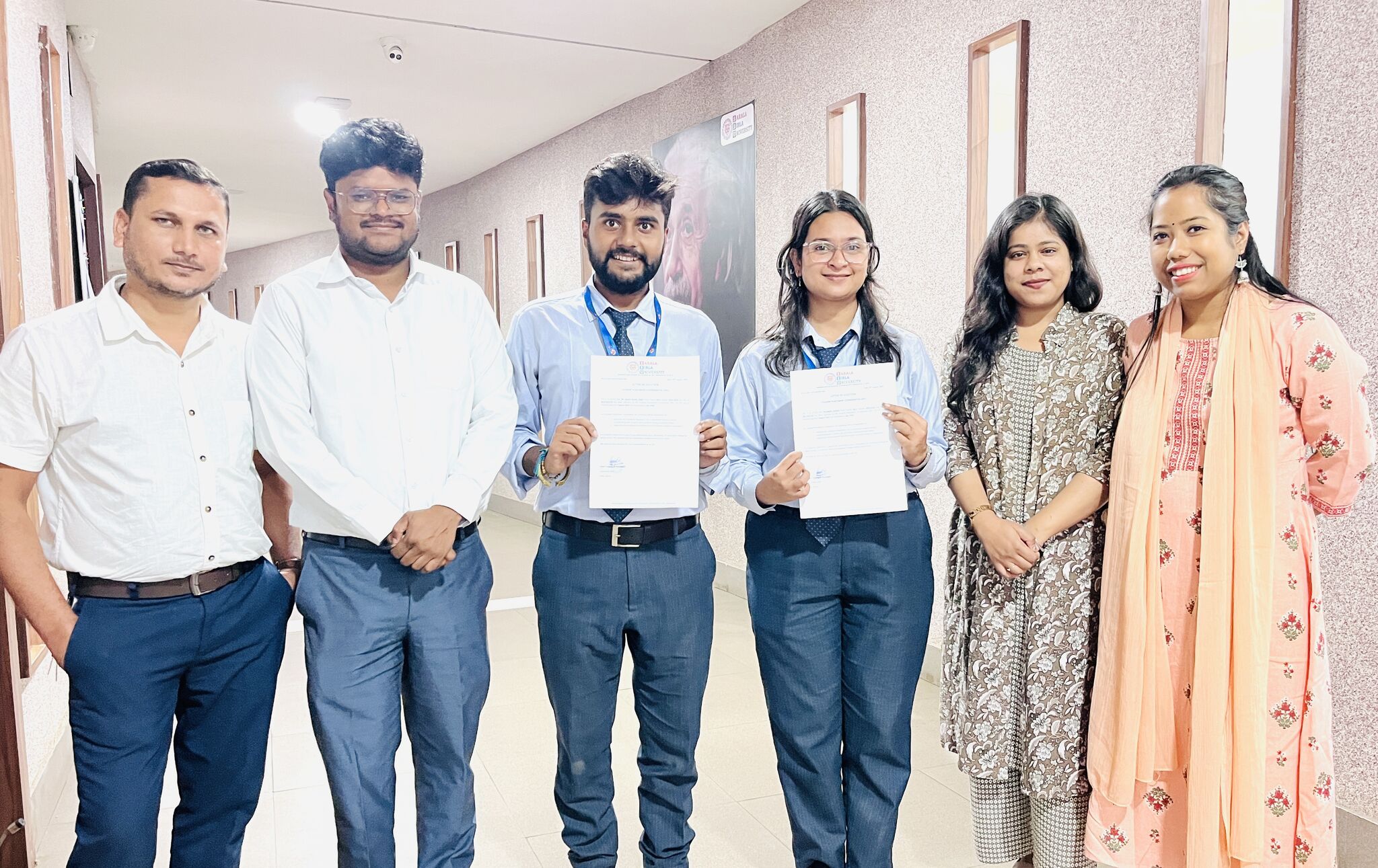 Student Placement Coordinator - Leadership achievement by Akash Kumar Singh