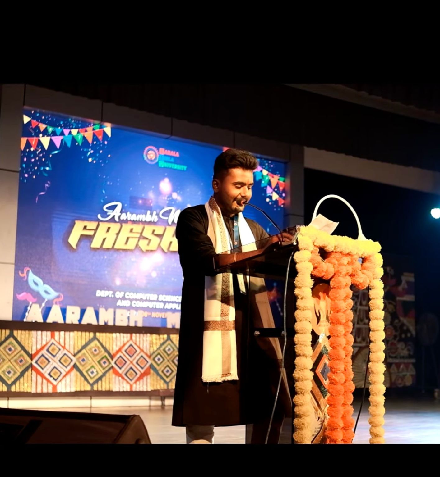 Fresher Event Hosted - Events achievement by Akash Kumar Singh