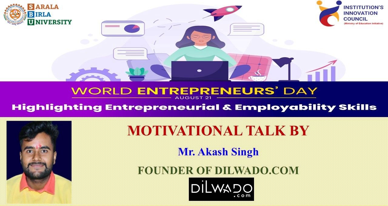 Motivational Talk - Events achievement by Akash Kumar Singh