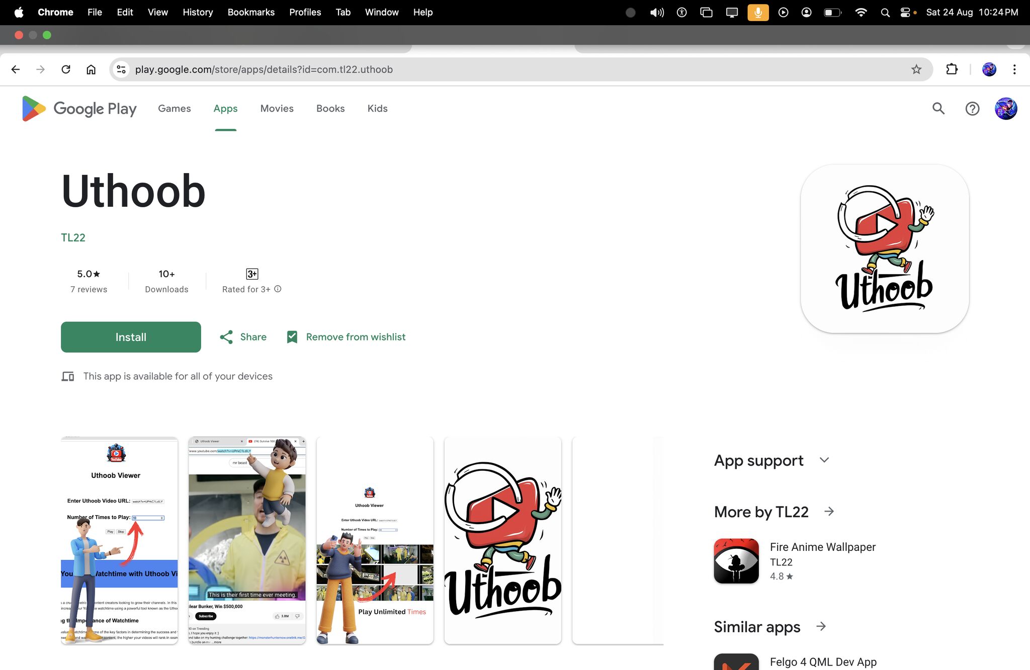 First App on Play Store - Business achievement by Akash Kumar Singh