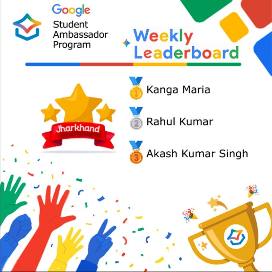 Student Ambassador Rank - Leadership achievement by Akash Kumar Singh