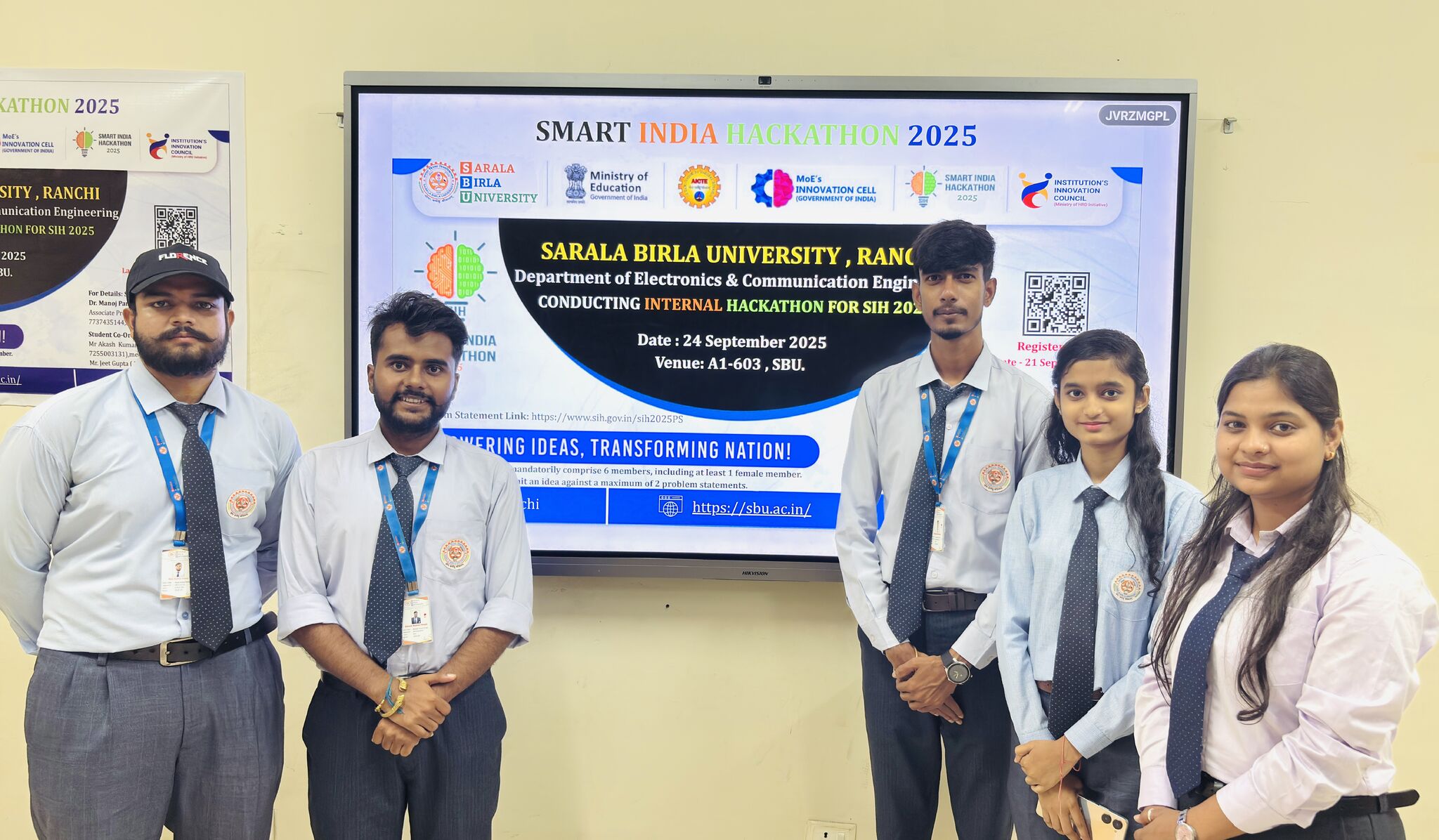 SIH 2025 Selected - Hackathons achievement by Akash Kumar Singh